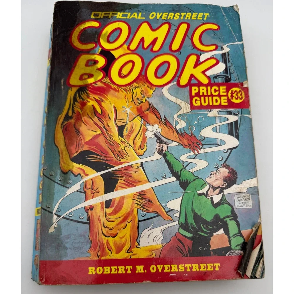 Overstreet Comic Book Price Guide 31st & 33rd Edition Lot Robert M Overstreet